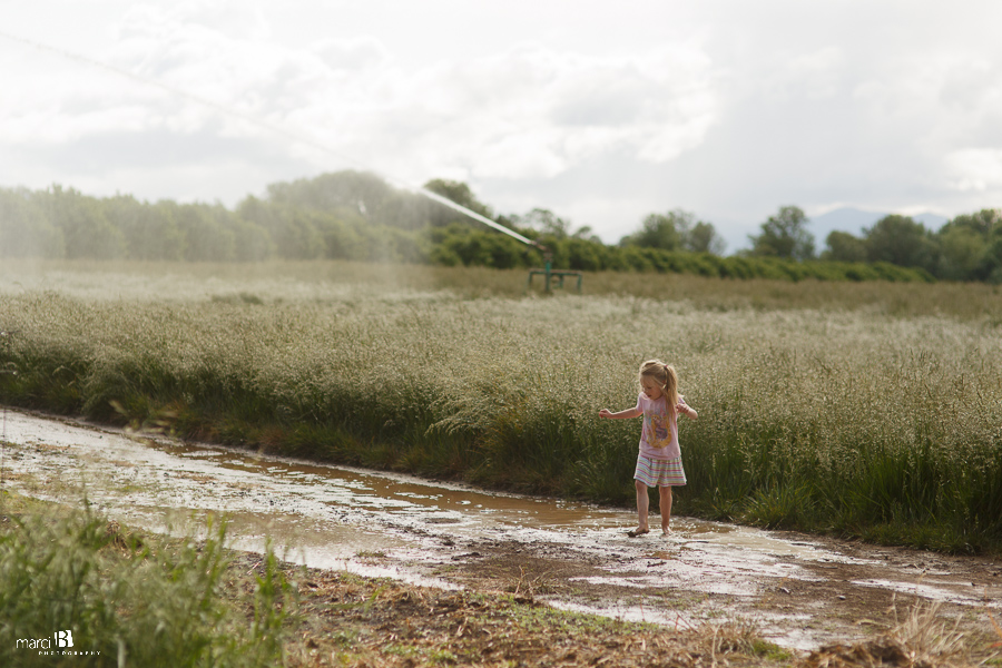 Corvallis photographer - summer - kids - water