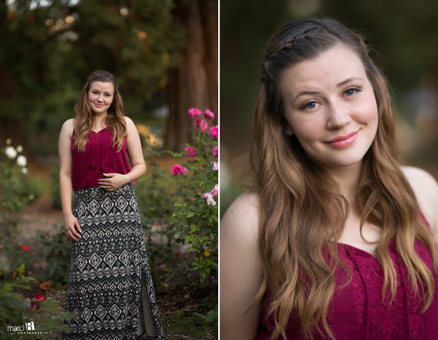 Corvallis Senior Portrait Photography - Avery Park