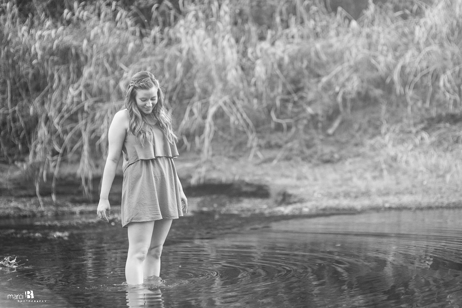 Corvallis Senior Portrait Photography - Mary's River