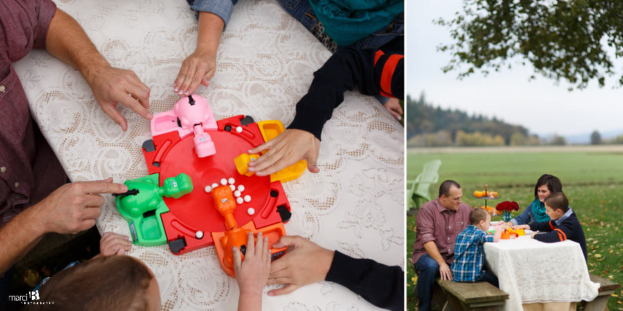 Corvallis Family Photography - board games