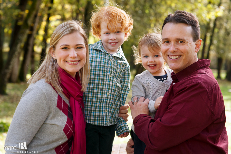 Corvallis Fall colors - Avery Park - Family Photographer