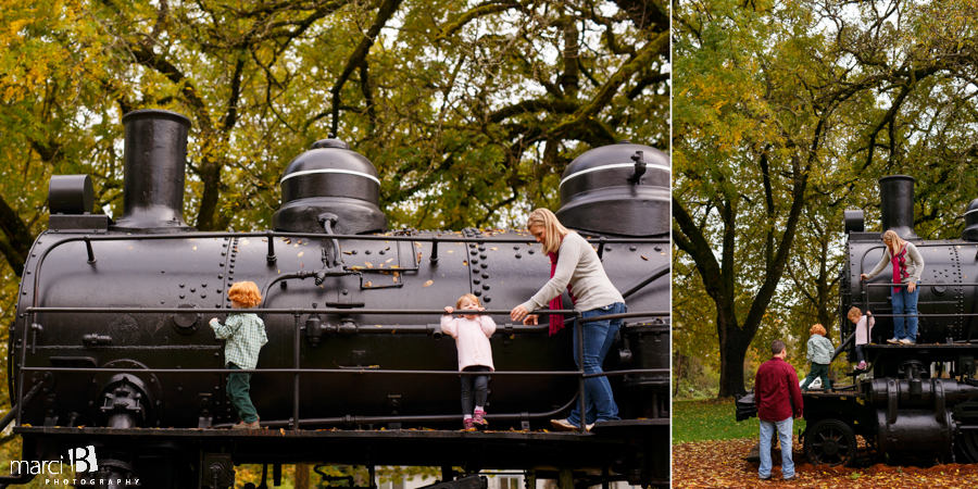 Avery Park - Corvallis photography - train