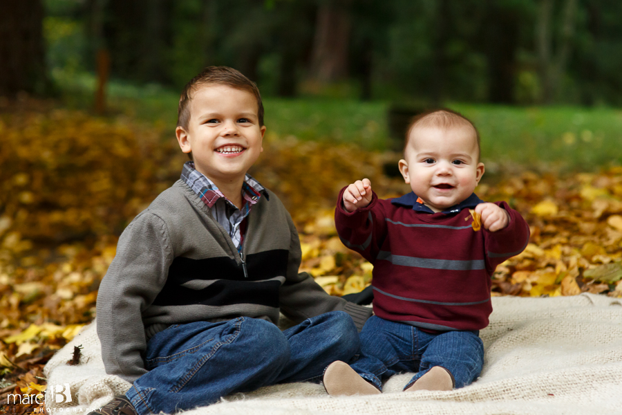 Boys in the Corvallis fall