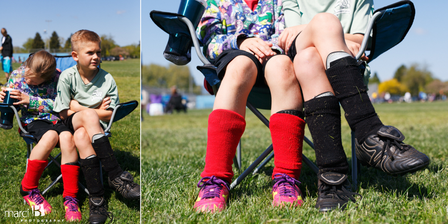 Kids' lifestyle photography - soccer