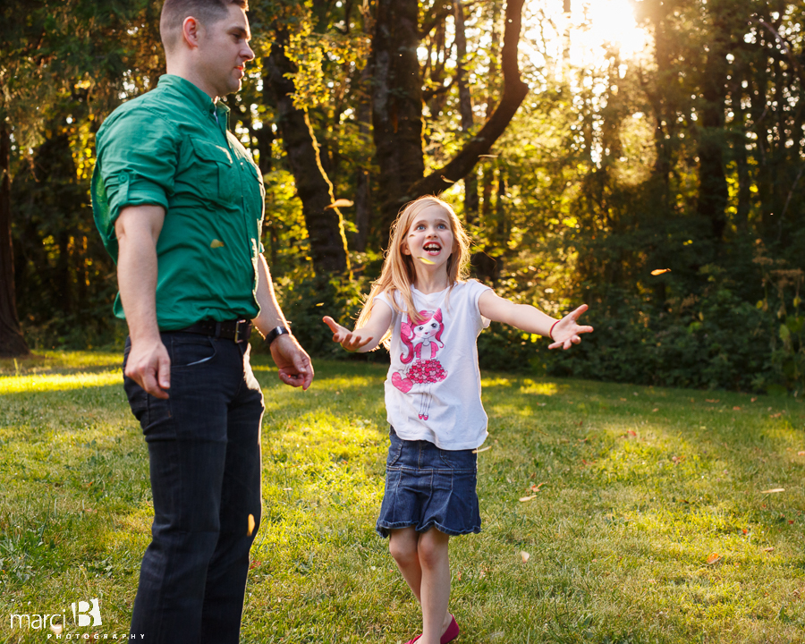 family at the park - Avery Park - Corvallis photographer