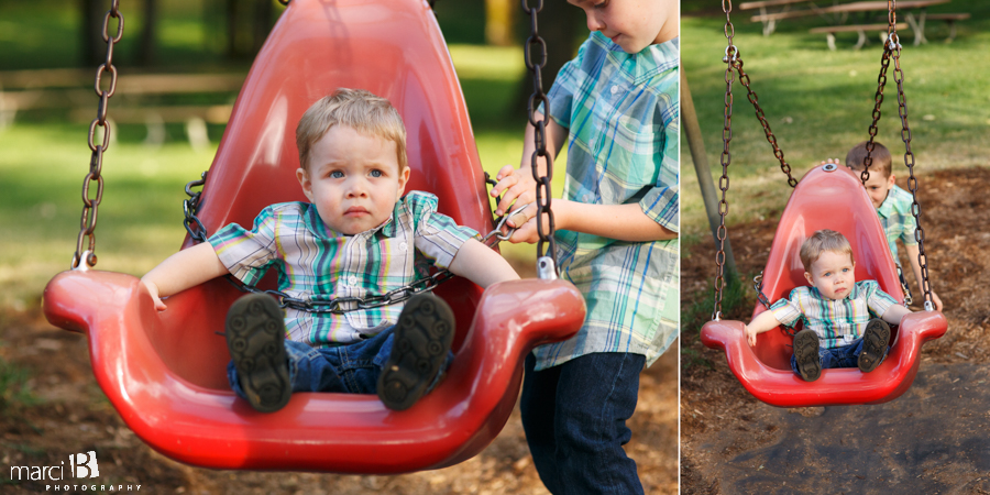 family at the park - Avery Park