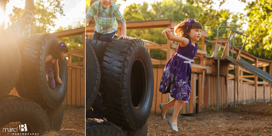 professional photos - kids at the park - Avery Park