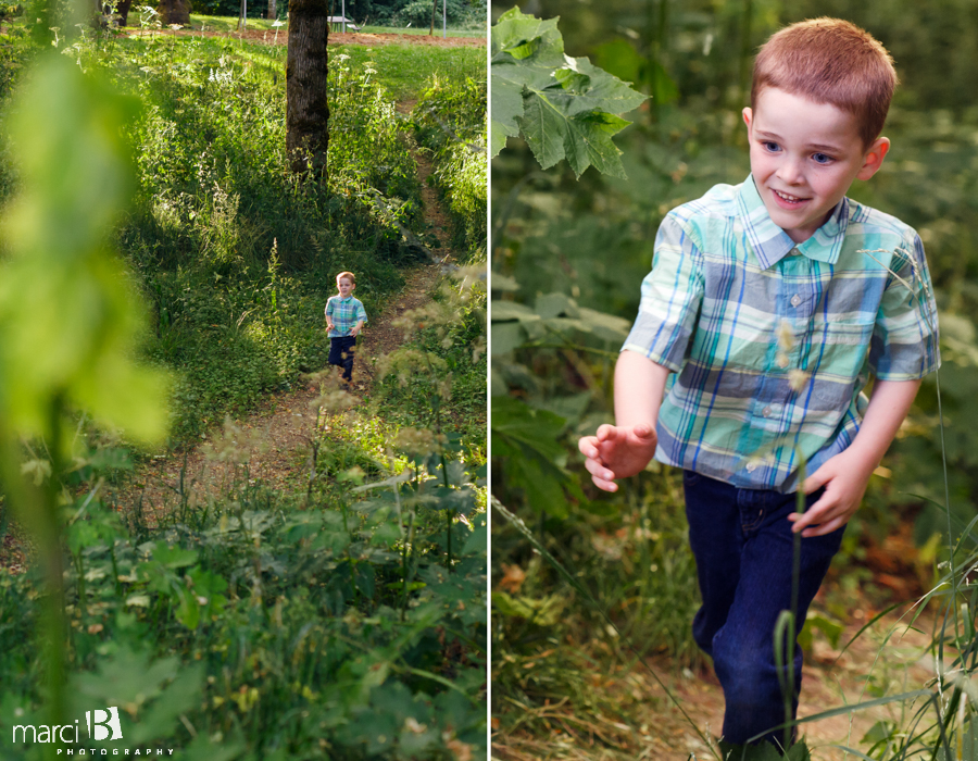 family at the park - Avery Park - Corvallis photographer