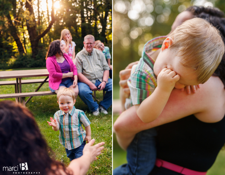 family at the park - Avery Park - Corvallis photographer